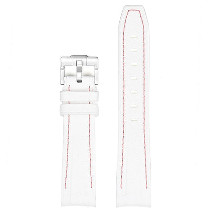 Cinturino in gomma per Swatch X Omega Joint MoonSwatch Cinturino sportivo impermeabile da 20 mm Cinturino con estremità curva in silicone per uomo donna platinumshop