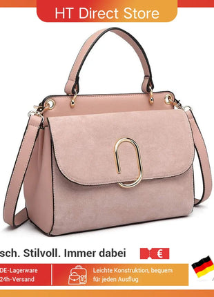 Miss Lulu piccola borsa da donna elegante borsa a tracolla borsa a tracolla in ecopelle elegante Shopper per donna