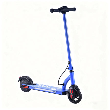Monopattino elettrico AATOTMGO per bambini dai 6 ai 12 anni. Velocità massima: 16 km/h. Raggio d'azione: da 10 a 15 km. Pieghevole. Potenza: 125 W. 3 velocità, luci a LED, carico massimo: 70 kg.