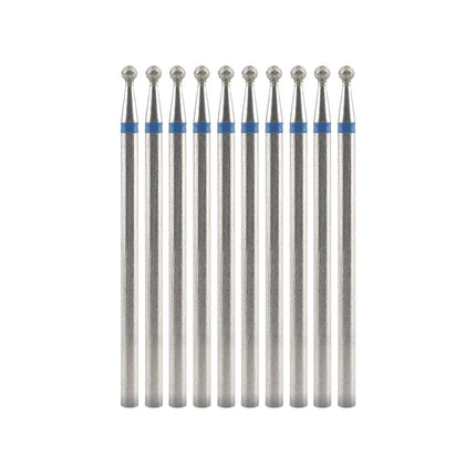 10Pcs Diamond Milling Cutter For Manicure Electric Nail Drill Bits Accessory Pedicure Machine Nail File Gel Remover Tool uñas Accesorios Y Herramientas
