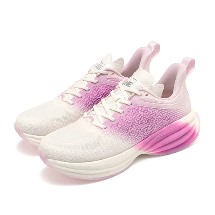ONEMIX Scarpe da corsa da uomo in stile cinese Traspirante Carattere di moda Vamp Cuscino d'aria Scarpe sportive Scarpe da ginnastica da passeggio all'aperto PlatiNum