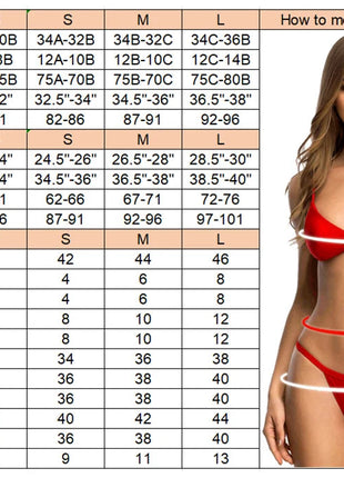 XS - L Nuovo Bikini Micro Thong a Pois da Donna, Costume da Bagno Due Pezzi, Set Bikini V7854 PlatiNum