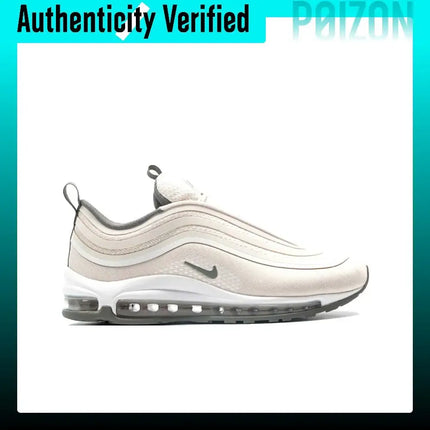 Nike Air Max 97 Ultra 17 Cushioning Abrasion Resistant Cushioning, Wear Resistant Low top Casual Shoes Women's Beige 917704-100