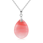 Silver-Cherry quartz
