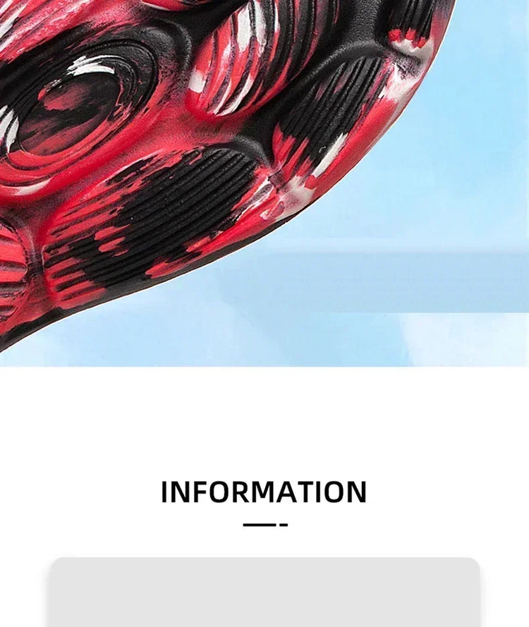 Pantofole con piattaforma mimetica unisex Materiale morbido EVA Tecnologia di stampaggio ad iniezione Scarpe casual da spiaggia per uomo donna