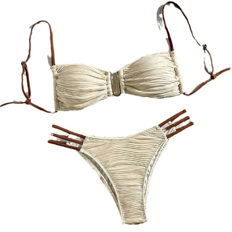 Nuovi Bikini Sexy 2026 Costumi da Bagno Donna Push-Up Abbigliamento da Spiaggia Femminile Set Bikini Brasiliano per Piscina platinumshop