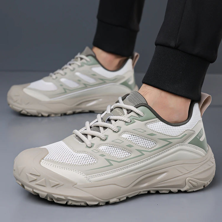 Leisure Walk Men's Sneakers Summer Mesh Shoes Lightweight Male Casual Shoes Breathable Walking Shoes Treking Footwear Trainers
