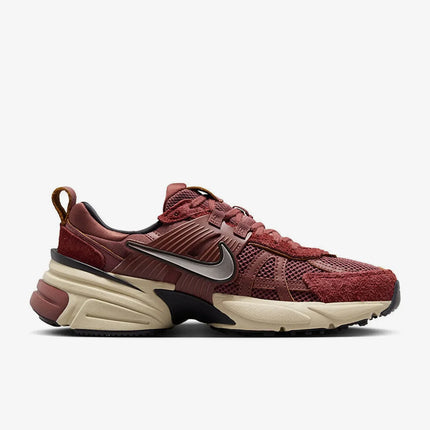 Nike Official Authentic W NIKE V2K RUN Women's Retro Wear-Resistant Dad Shoes FN6703-201