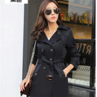 Xiaoxiangfeng Jacket Women2026Spring Autumn Winter New Fashion Windbreaker British Style Long Trench Coat Loose Female Outerwear