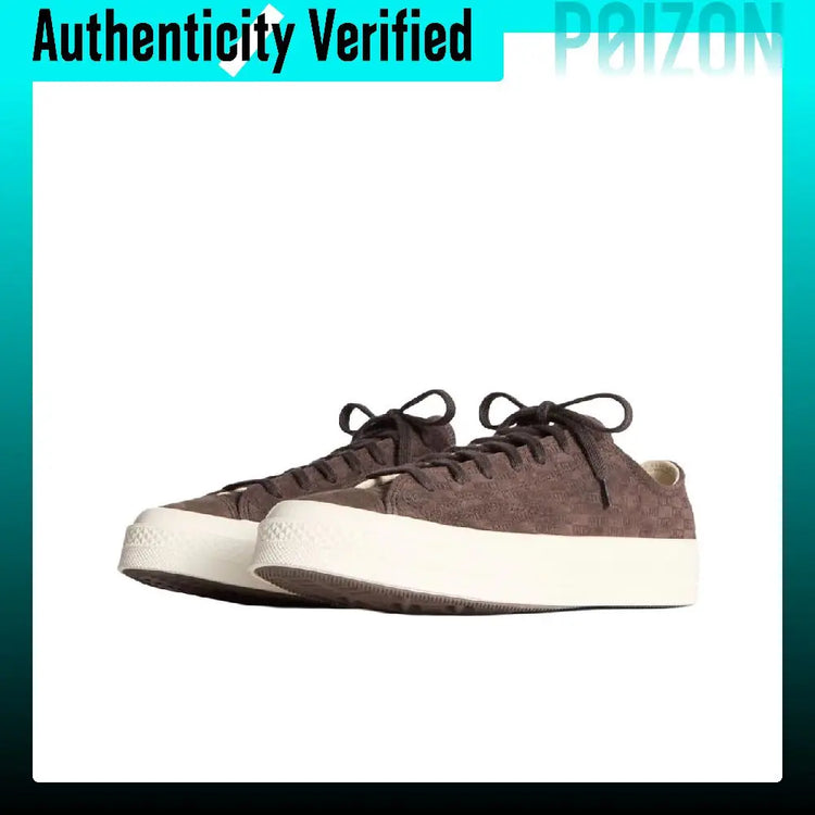 KITH x Converse Chuck 70 Low top Skateboard Shoes Unisex Brown A17717C