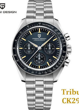 PAGANI DESIGN 2026 Nuovi Orologi da Uomo di Lusso, Orologio al Quarzo Sportivo con Cronografo, Data Automatica, Movimento Giapponese VK63, Vetro Zaffiro AR, Consegna Rapida dai Magazzini Europei