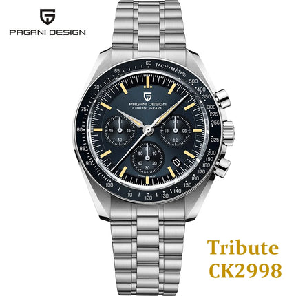 PAGANI DESIGN AK Project Mars Orologi da uomo Orologio al quarzo di lusso superiore da uomo AR Sapphire Speed Cronografo sportivo con data automatica