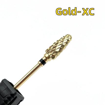 1Pc Bullet Carbide Nail Drill Bits Professional 3/32"Tungsten Flame Nail Bit Manicure Acrylic Gel Remover Nail Accessories Tools