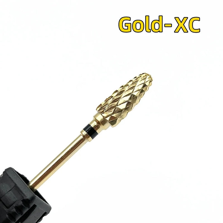 1Pc Bullet Carbide Nail Drill Bits Professional 3/32"Tungsten Flame Nail Bit Manicure Acrylic Gel Remover Nail Accessories Tools