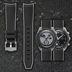 Black grey-Silver / 20 mm