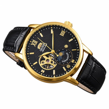 Unisex Automatic Mechanical Watch, Ultra-Thin, World Time, OT Series -1