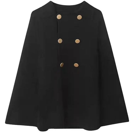 Autumn Winter Plus Size Women Coat Woolen Cloth Cloak Loose Overcoat Female High Quality 2025 Manteau Femme Hiver Oversize