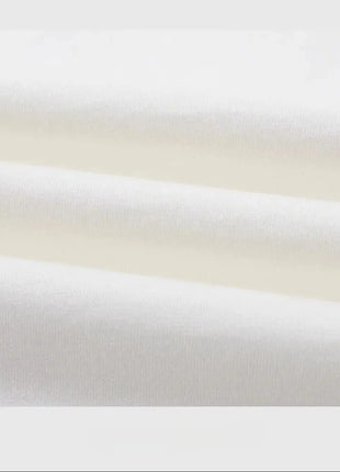Top girocollo con stampa di cocktail e lettere dei cartoni animati Top casual estivo a maniche corte da donna in stile semplice e versatile