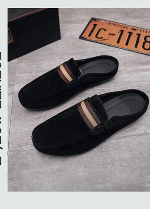 Mocassino 2026 ‌   Scarpe da uomo leggere estive, modello mocassino, slip-on traspiranti casual con mezza soletta, per uomo