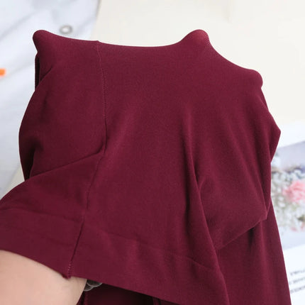 Vintage Women's Tights Red Spring Autumn Velvet Seamless Elastic Long Socks Fashion Goth Lingerie Sexy Pantyhose for Girls