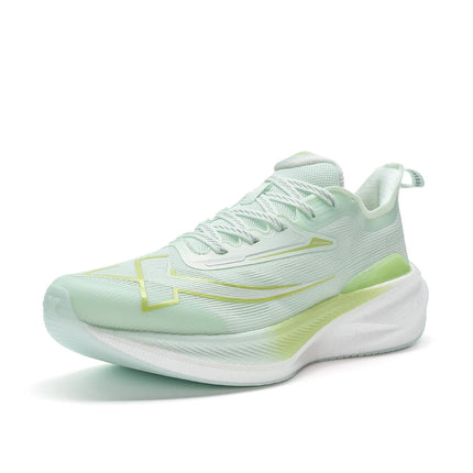 Xtep 2000KM 2.0 Running Shoes Women  Summer Shock Absorption Professional TPU Sneakers 876218110044 (suggest half size down) PlatiNum