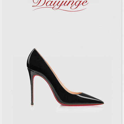 Tacchi da Donna 2026 Nuovi di Lusso Firmati di Alta Qualità con Suola Rossa, Tacchi Alti a Punta, Stiletto, Scarpe Eleganti Sexy da 12 cm
