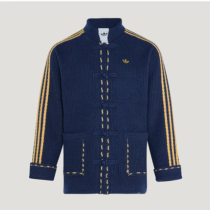 Adidas genuine clover men's and women's knitted loose jacket KR5064