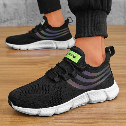 Scarpe sportive Casual da uomo Sneakers leggere e traspiranti appartamenti antiscivolo Outdoor Running Walking Tenis scarpe da Jogging atletiche