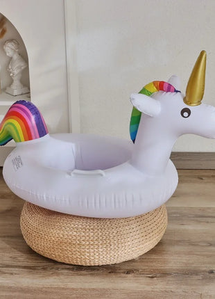Rooxin Flamingo Nuoto Cerchio Bambino Infantile Galleggiante Piscina Anello di Nuoto Con Parasole Sedile Galleggiante Estate Spiaggia Piscina Festa Giocattoli