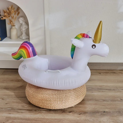 Rooxin Flamingo Nuoto Cerchio Bambino Infantile Galleggiante Piscina Anello di Nuoto Con Parasole Sedile Galleggiante Estate Spiaggia Piscina Festa Giocattoli