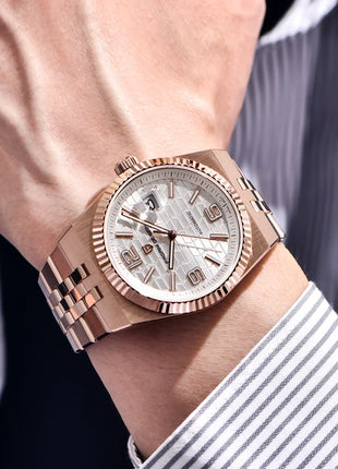 PAGANI DESIGN Nuovi Orologi 3D Rombo Quadrante Orologio Automatico di Lusso Per Gli Uomini di Moda AR Vetro Zaffiro Orologio Da Polso Meccanico 2026