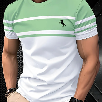 Men's Summer T-shirt 2026 with 3D Print, Breathable, Lightweight, Comfortable, Fashionable, and Outdoor Style