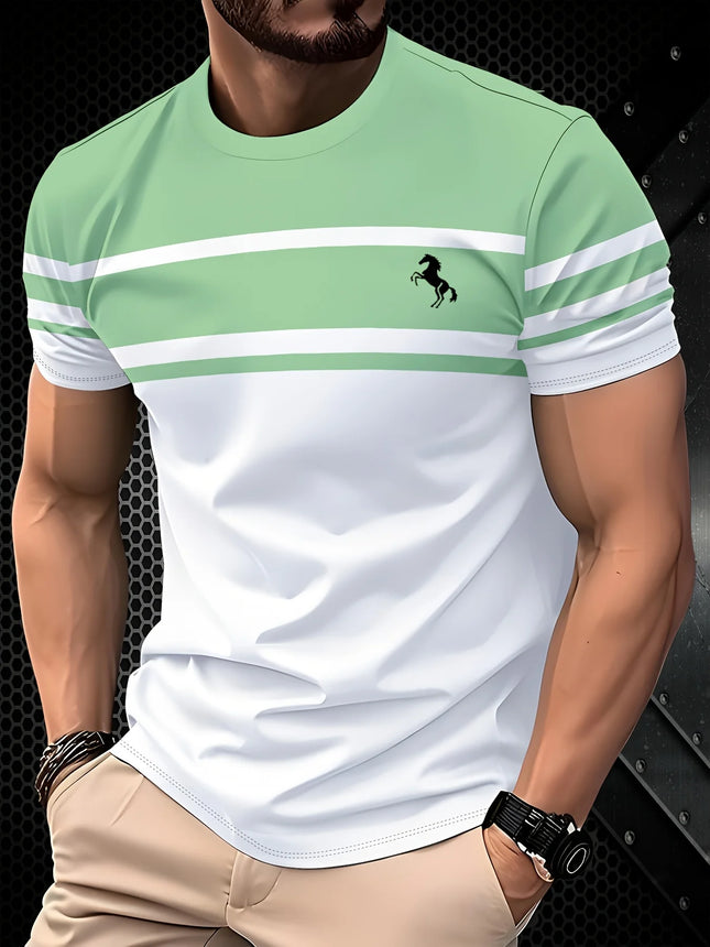 Men's Summer T-shirt 2026 with 3D Print, Breathable, Lightweight, Comfortable, Fashionable, and Outdoor Style