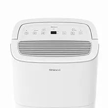 SHINCO 30L Deumidificatore Elettrico per 105 m3 (35 m2), WiFi, Risparmio Energetico, Ripristino Automatico, Asciugatura del Lavanderia, Temporizzatore 24H