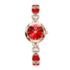 UTHAI L92 Orologio da donna di marca, orologio al quarzo da donna impermeabile con diamanti intarsiati in cristallo, di lusso, alla moda e di alta qualità. platinumshop