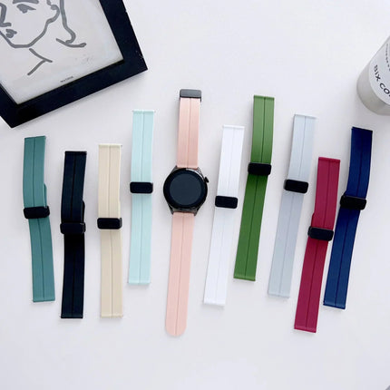 22mm 20mm cinturino magnetico in silicone per Omega X Swatch Joint MoonSwatch cinturino per Xiaomi Watch S4 S3 S2 S1/Huawei GT6Pro GT6 5 4 46 platinumshop