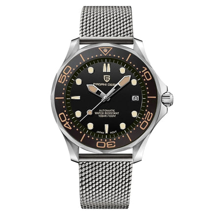 PAGANI DESIGN Orologi da uomo Orologio automatico di lusso retrò da uomo Orologio da polso meccanico giapponese da uomo Orologio impermeabile in acciaio inossidabile