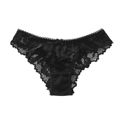 Sexy Lace Women Underwear Thin Breathable Comfort Low‑rise Panties No‑restraint Soft Ladies Teen Girls Briefs Daily Wear