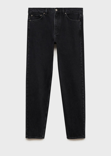 Jeans Strappati Stile Retrò Americano Y2k per Donne, Pantaloni in Denim con Due Aperture, Casual Goth Streetwear a Gamba Larga e Vita Alta