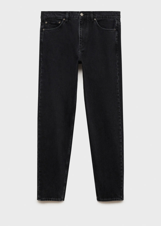 Jeans Strappati Stile Retrò Americano Y2k per Donne, Pantaloni in Denim con Due Aperture, Casual Goth Streetwear a Gamba Larga e Vita Alta