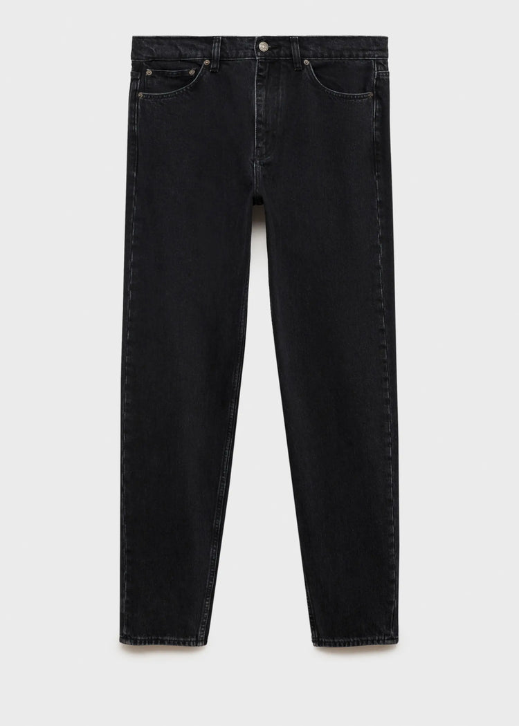 Jeans Strappati Stile Retrò Americano Y2k per Donne, Pantaloni in Denim con Due Aperture, Casual Goth Streetwear a Gamba Larga e Vita Alta