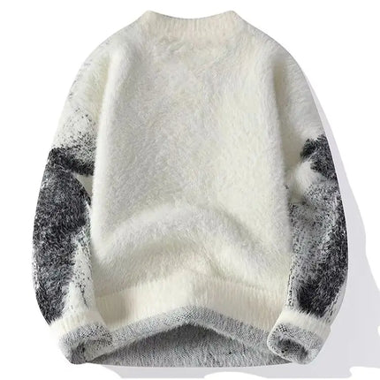 2026 Winter Sweaters for male men thick O-neck sweater men Student youth sweaters autumn Men's wool Casual Knitwear Pullover