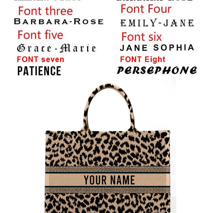 New 2026 Women's Personalized Tote Bag, Printed Canvas Handbag, Large Capacity Beach Bag