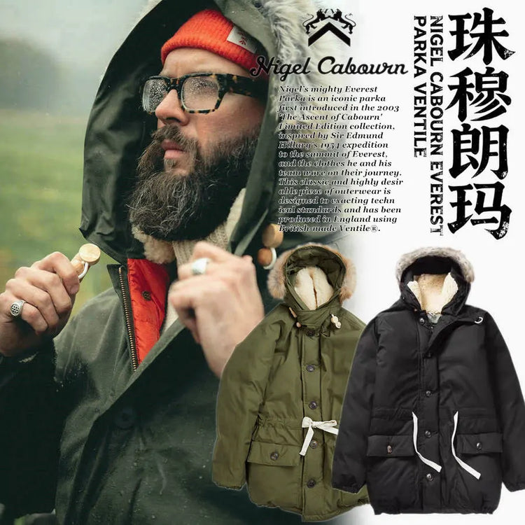 Nigel Goose Down Antarctic Expedition Everest Prototype Jacket