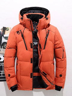 Down Jacket Men's Short Men's Winter Outdoor Thickened Winter Coat Casual Daily Warm Fashion Coat Men's Sleeveless Down Jacket