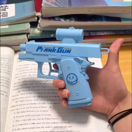 Pistolet à eau inversé amusant recto-verso - Jouet de farce d'été, mini-pulvérisateur d'eau tactique pour enfants et adultes, combat aquatique à la plage et à la piscine
