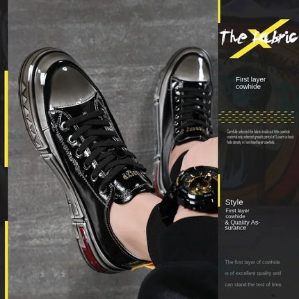 Men Sneakers Shoes for Men Man Male Genuine Leather Casual Shoes Man Fashion Comfortable Luxury Designer Male Shoess