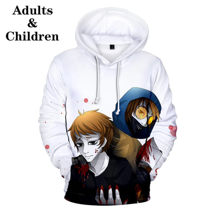 Luxury Novelty Cute Creepypasta Ticcitoby 3D print Hoodies Sweatshirts Men/Women Sweatshirt Casual Long Sleeve Pullovers