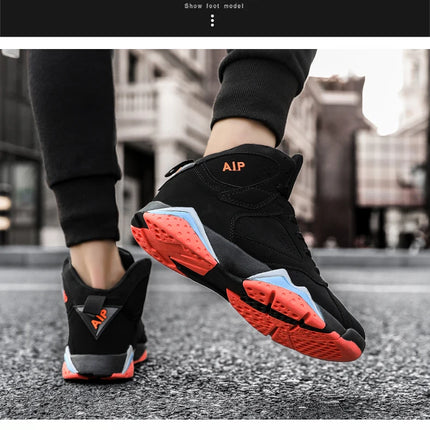 Men Basketball Shoes Fashion Non-slip Mens Casual Sneakers Man Sports High Quality Outdoor Jogging Shoes Boys Athletic Wear Traf
