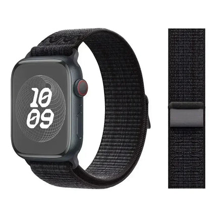 Cinturino in nylon per Apple Watch Ultra 3 49mm, bracciale iWatch 11 10 9 8 7 6 5 4 SE Sport NUOVO Design 42-46mm 45mm 44mm 41mm